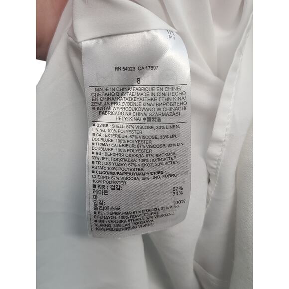 Banana Republic Sleeveless Fit & Flare Polka Dot Dress NWT - Picture 5 of 5